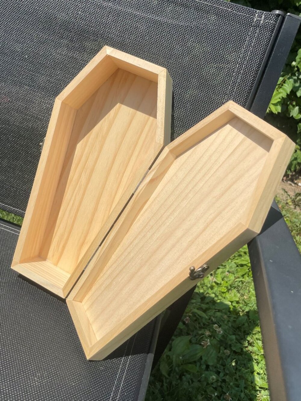 12 Inch Pine Coffin Box